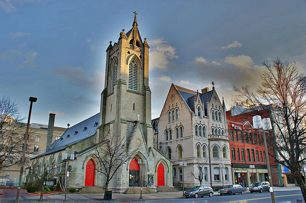 St. Luke's Episcopal Church on Wyoming Avenue.