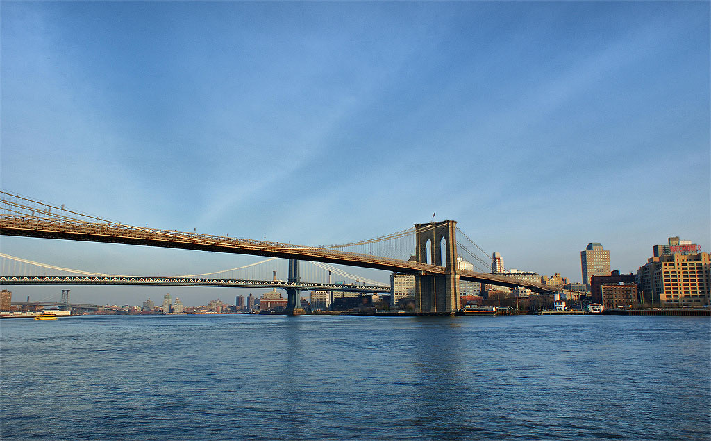 Brooklyn Bridge Brooklyn side.