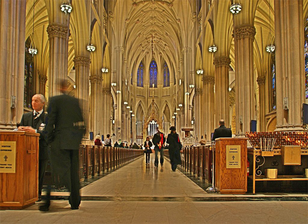 Saint Patrick's Cathedral. Nave.