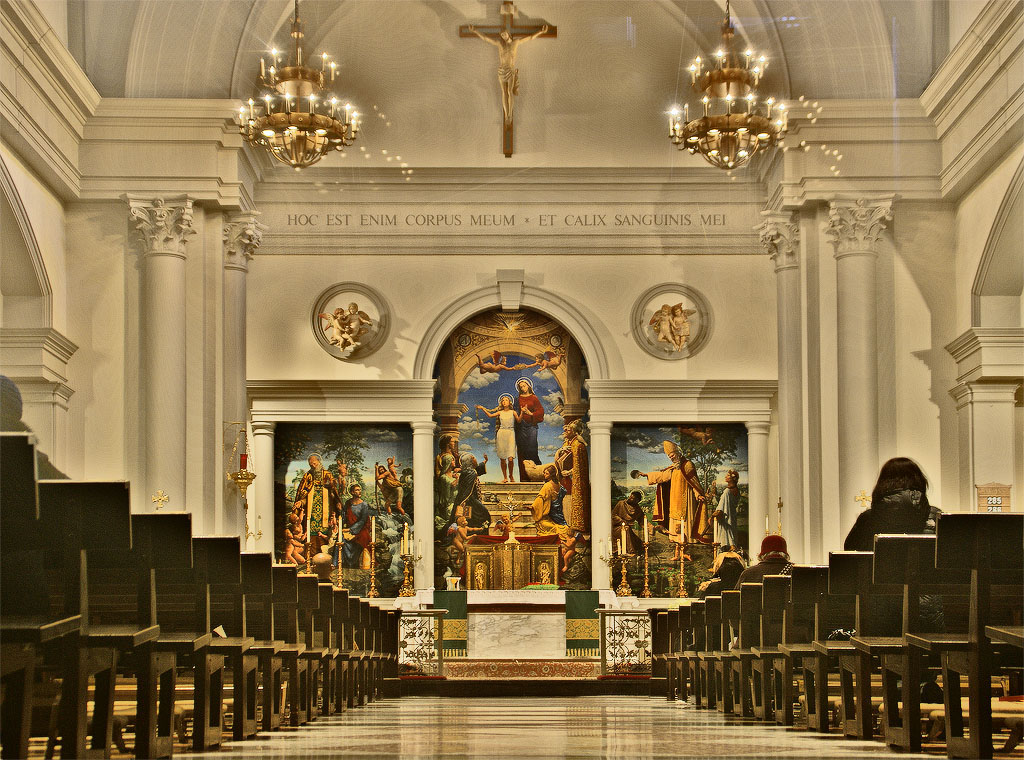 Saint Agnes Church.Nave.