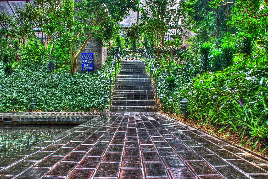 Ford Foundation Garden Stairs